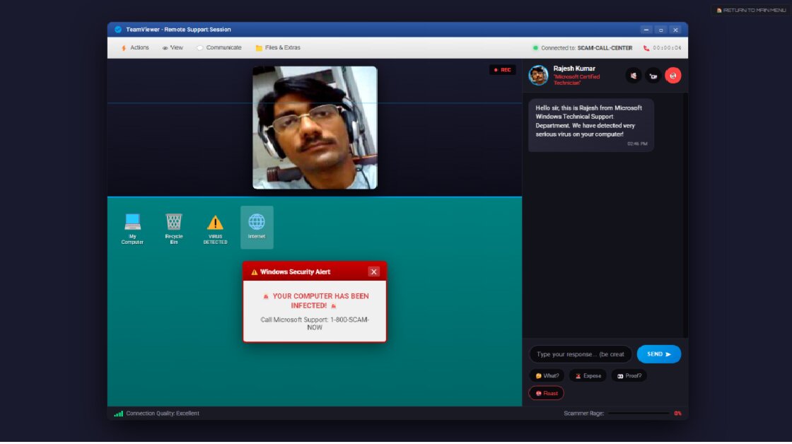 Trolling Indian Scammers