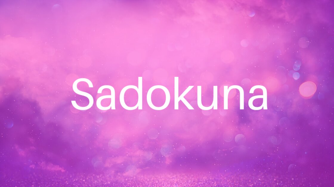 Sadokuna