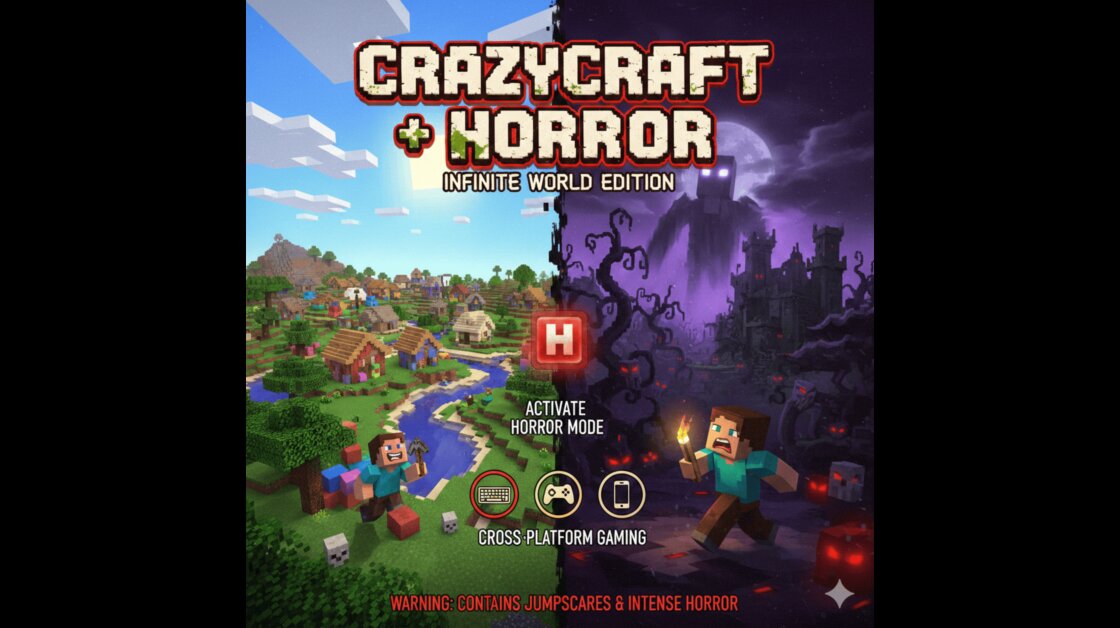 CrazyCraft + Horror