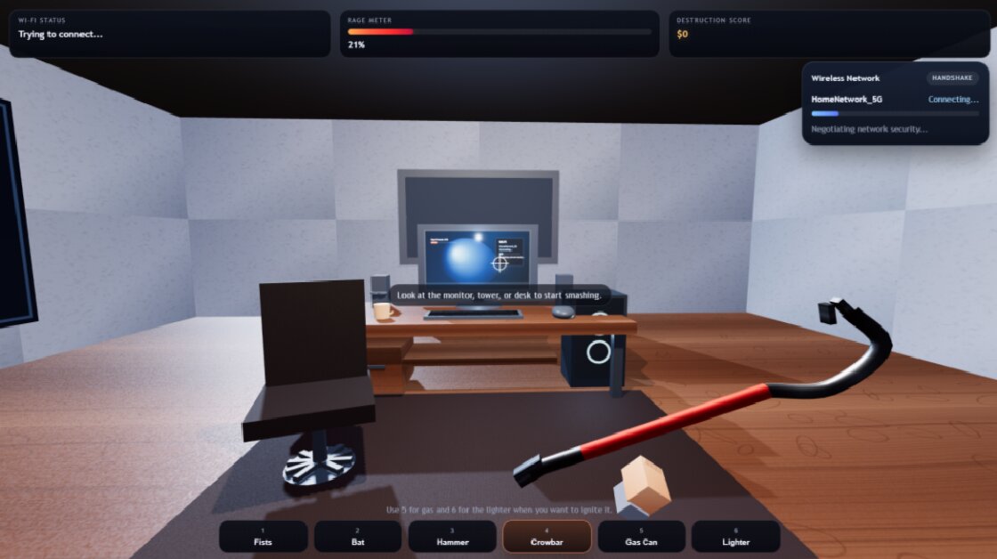 Angry Internet Connection Simulator